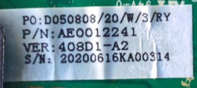 MAIN PARA TV RCA / NUMERO DE PARTE 29RE01M3393LNA4-A1 / LD.M3393.B / XBH-RE01-130618-ZQ502 / XBHLDDM3393B1325 / 20130627142627 / MODELO LED29B30RQ - Imagen 4